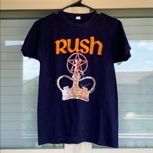 Original Rush A Farewell to Kings World Tour 1977